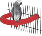 Rypet U Shape Parrot Perch Stand Toy by RYPET