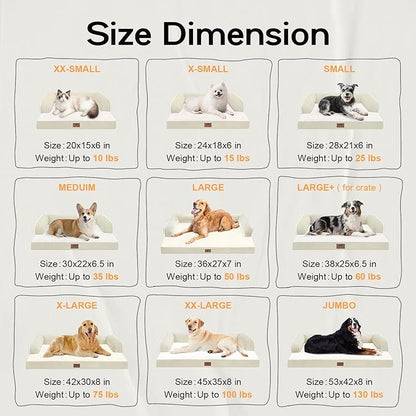 Small Dog Bed Waterproof Orthopedic Dog Beds - Image 2