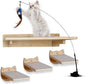 Snuggle & Play Cat Wall Shelves & Climbing System – Modern Furniture Set by Unknown