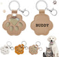 Dog Hair Keychain, Leather Pet Hair Collector Keychains, Pet Fur Keepsake Gift by Overket