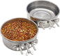 PINVNBY 2pcs Stainless Steel Bird Bowl by PINVNBY