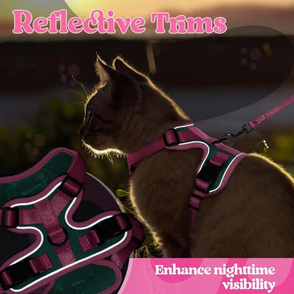 rabbitgoo Cat Harness and Leash Set, Escape Proof Soft Adjustable Vest Harnesses - Image 7
