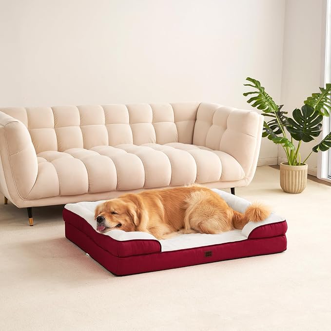 EHEYCIGA Orthopedic Dog Beds for Large Dogs, Waterproof Memory Foam Large Dog - Image 9