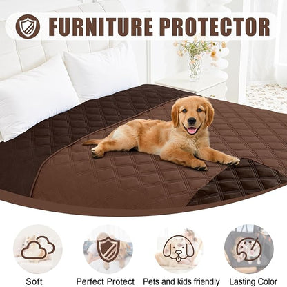 Smiry Waterproof Dog Bed Cover Blanket 52x82, Soft Reversible Pet Blanket - Image 8