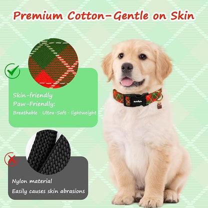 Small Christmas Dog Collar, Adjustable Dog Christmas Collars, Cute Dog Collars - Image 4
