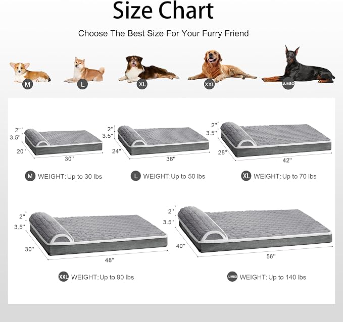 Orthopedic Dog Bed Large Sized Dog - Image 7
