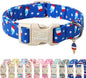 4th of July Dog Collar, Summer Popsicle Patriotic Dog Collars by Babolepet