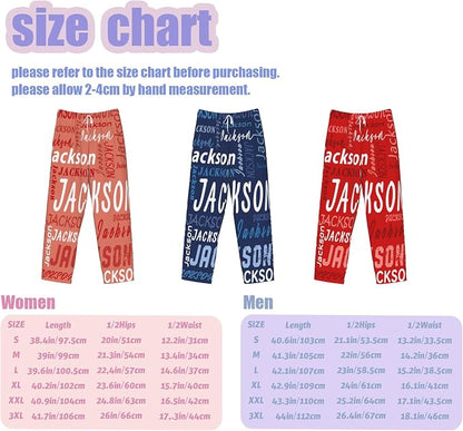 Custom Pajamas Pants Plaid Personalized Funny PJ Pant Design - Image 3