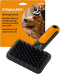 Fiskars Pet, Cat and Dog Brush, Fine Bristles & SoftGrip Handle by Fiskars