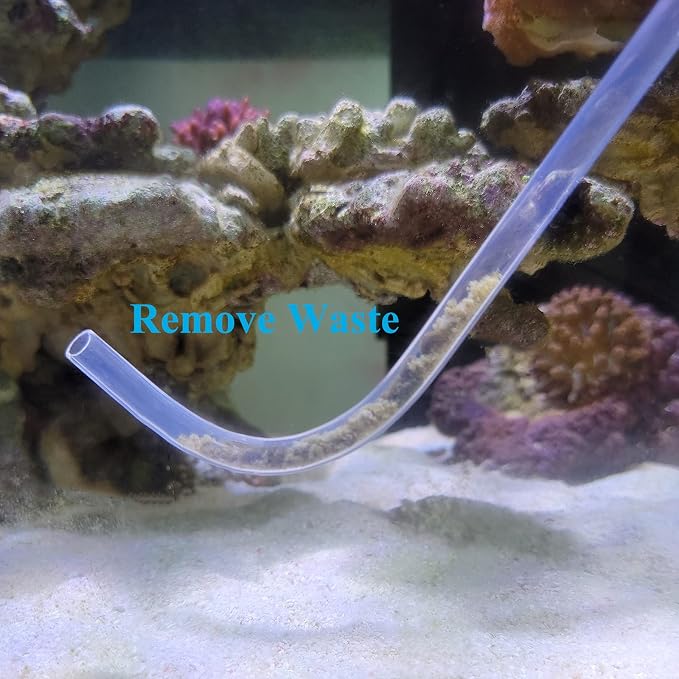 Aquarium Coral Feeder Fish Feeder Waste Clean Tool Manual Cleaner Water Changer - Image 3