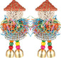 2PCS Bird Toys Parrot Foraging Shredder Hanging Toys Sola Balls by BBjinronjy