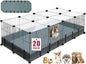 20 Panels Small Animal Playpen, C&C Cage by VISCOO
