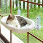 AMOSIJOY Cordless Cat Window Perch, Window Hammock by AMOSIJOY