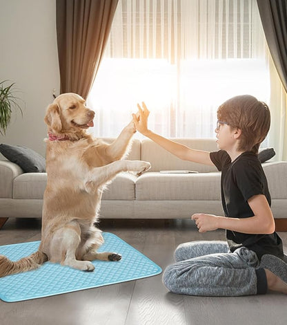 SOMOYA Dogs Cooling Mat Pet Cool Pads Blanket Sleeping Kennel Mat, Washable Ice - Image 10