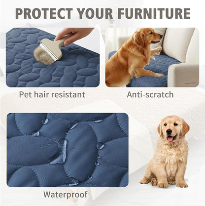 Ameritex Waterproof Pet Bed Cover Anti-Slip Dog Bed Blanket - Image 2