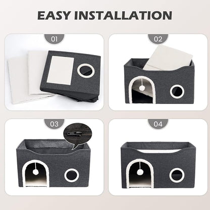 Heeyoo Cat House for Indoor Cats - Image 8