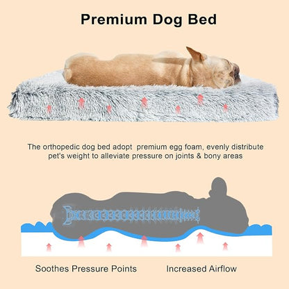 Fluffy Orthopedic Dog Beds for Large Dogs - Image 4