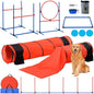 VEVOR Dog Agility Course Backyard Set, 2 Tunnels by VEVOR