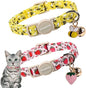 2 Pack Bee Cat Collars Breakaway by DOGWONG