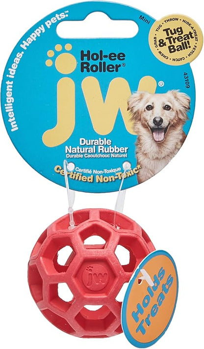 JW Pet Company Mini Hol-ee Roller Dog Toy, Colors Vary - Image 2
