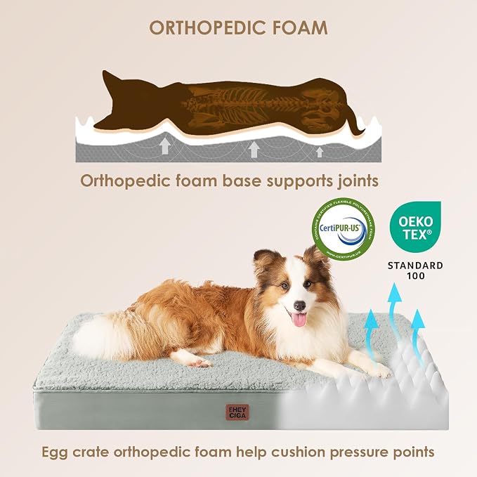 EHEYCIGA Orthopedic XL Dog Beds - Image 2