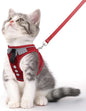 Cat Harness and Leash Set for Walking Escape Proof, Soft Adjustable Kitten by NCMAMA