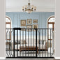 WAOWAO Baby Gate 43.3-52.75" Extra Wide Pressure Mounted Walk Through Swing by WAOWAOBABYSAFETYPRODUCTS