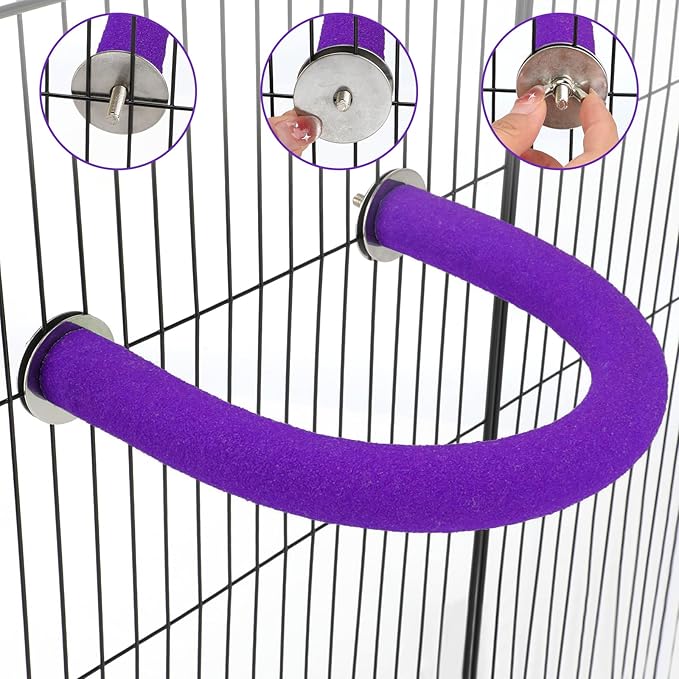 Rypet U Shape Parrot Perch Stand Toy - Image 6