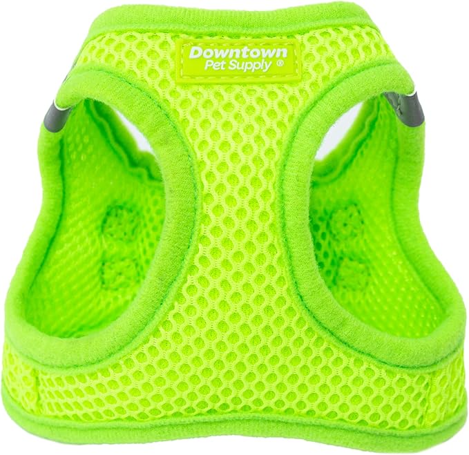 Downtown Pet Supply Step in Dog Harness No Pull, Atomic Yellow by DowntownPetSupply