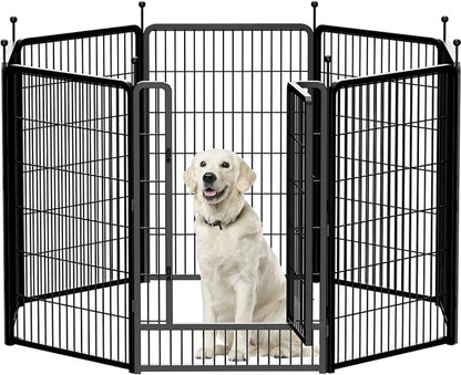 Dog Playpen, Portable Outdoor Dog Fence, Dog Playpen by XDPET