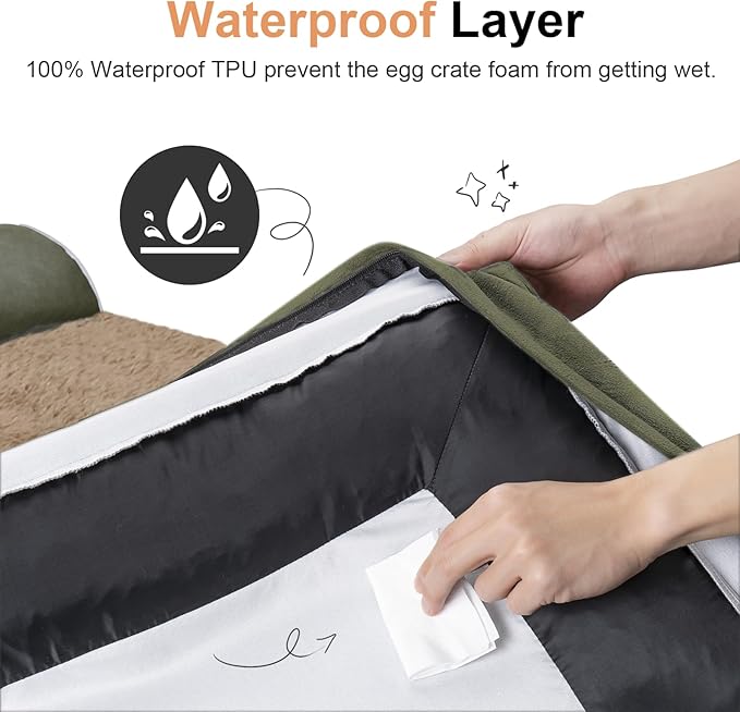 Large Dog Bed Orthopedic Washable: Beds Bolster XL Bed Large Big Dogs Memory - Image 4