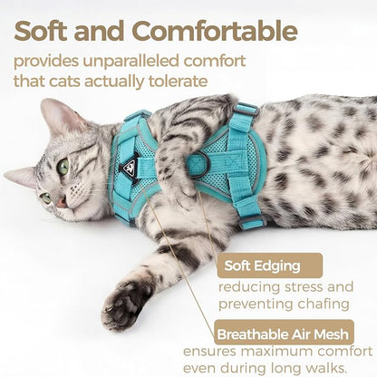 Cat Harness and Leash Set Escape Proof Tactical Extra Large Kitten Harness - Image 7