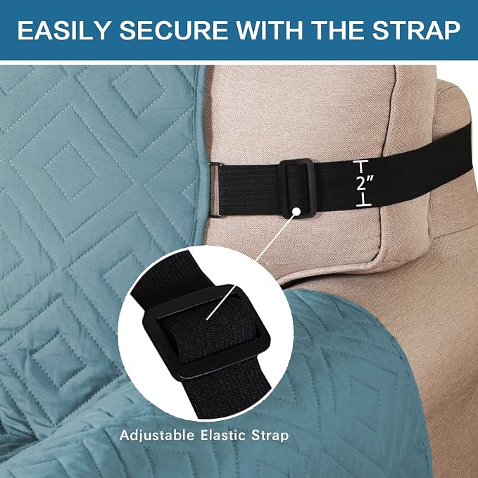 H.VERSAILTEX Reversible Sofa Slipcover Furniture Protector Water Resistant 2" - Image 5