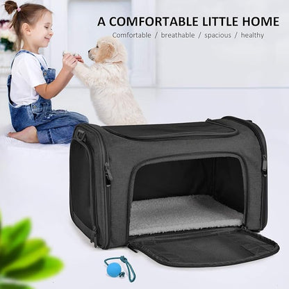 Henkelion Large Soft Sided Cat and Pet Carrier - Image 5