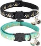 2 Pack Breakaway Cat Collar by Giecooh