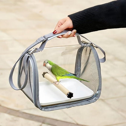 Portable Small Bird Travel Cage Carrier, A Convenient Go Out Solution - Image 3