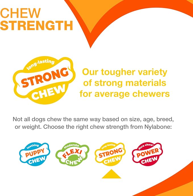 Nylabone Real Wood Stick Toy Strong Chew Toy - Image 3