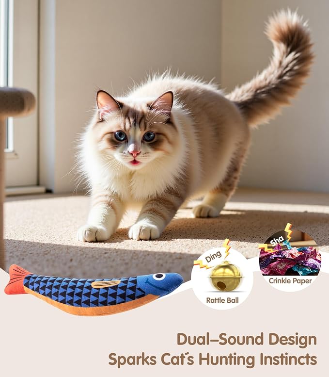 Interactive Cat Toys with Soft Chew Kicker Cat Toys - Image 3