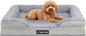 Orthopedic Dog Bed for Large Medium Sized, Washable Memory Foam Large Dog Bed by Unknown