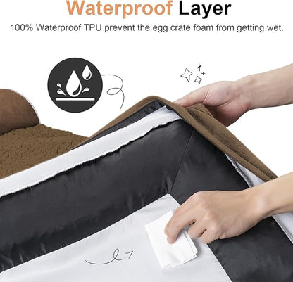 Large Dog Bed Orthopedic Washable: Beds Bolster XL Bed Big XLarge Dogs Egg - Image 4