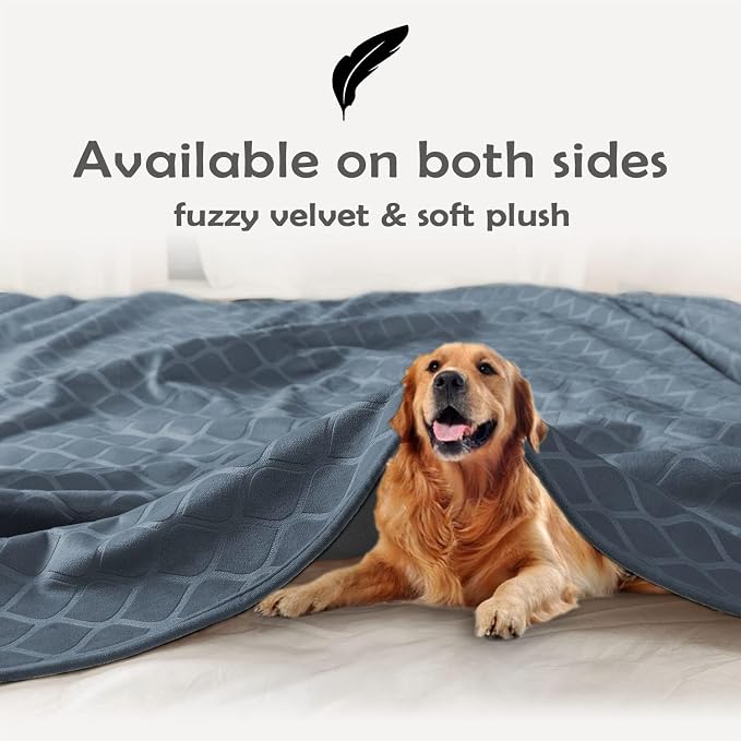 fuguitex Waterproof Dog Blanket Bed Cover Dog Crystal Velvet Moroccan Fuzzy - Image 5