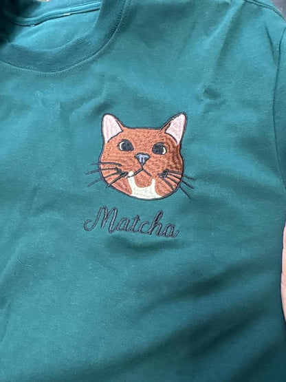 Custom Pet from Your Photo Embroidered Shirt, Personalized Dog Shirt, Custom - Image 8
