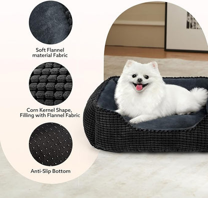 MIXJOY Large Dog Bed for Large Medium Small Dogs, Rectangle Washable Orthopedic - Image 3