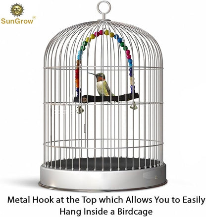 SunGrow Colorful Finch Swing Toy - Image 4