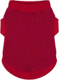 Cozy and Functional Dog Shirts for Small Puppies: Stretchable Wine Red Attire by Paiaite