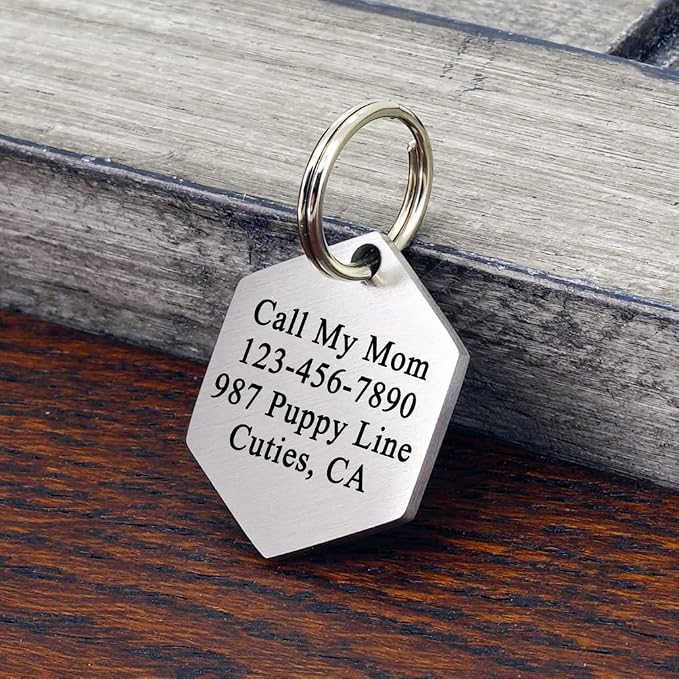 Ultra Joys Personalized Dog and Cat Tags - Image 2
