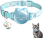 Waterproof Airtag Cat Collar, Breakaway Cat Airtag Collar by typecase