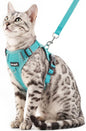 Cat Harness and Leash Escape Proof Large Kitten Harness Ragdoll Cat Vest by pangdi