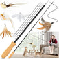 ROSAUI Cat Teaser Wand Toys, Interactive Bird Toys by ROSAUI