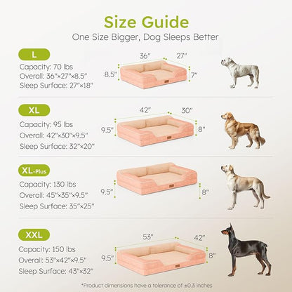 Dog Beds for Large Dogs, Orthopedic Dog Bed - Image 8